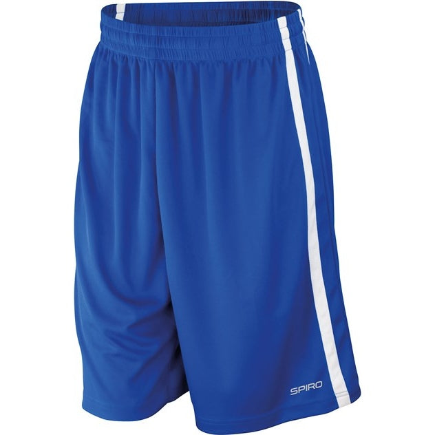 SPIRO Quick-Dry Basketball Shorts Lightweight Breathable Elastic Waist