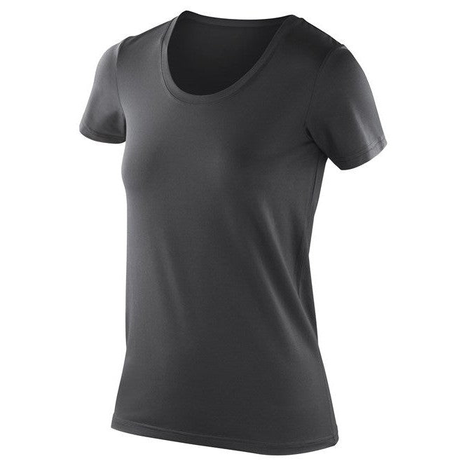 Spiro Softex Fitness T-Shirt Quick Dry Breathable Soft Stretch Gymwear