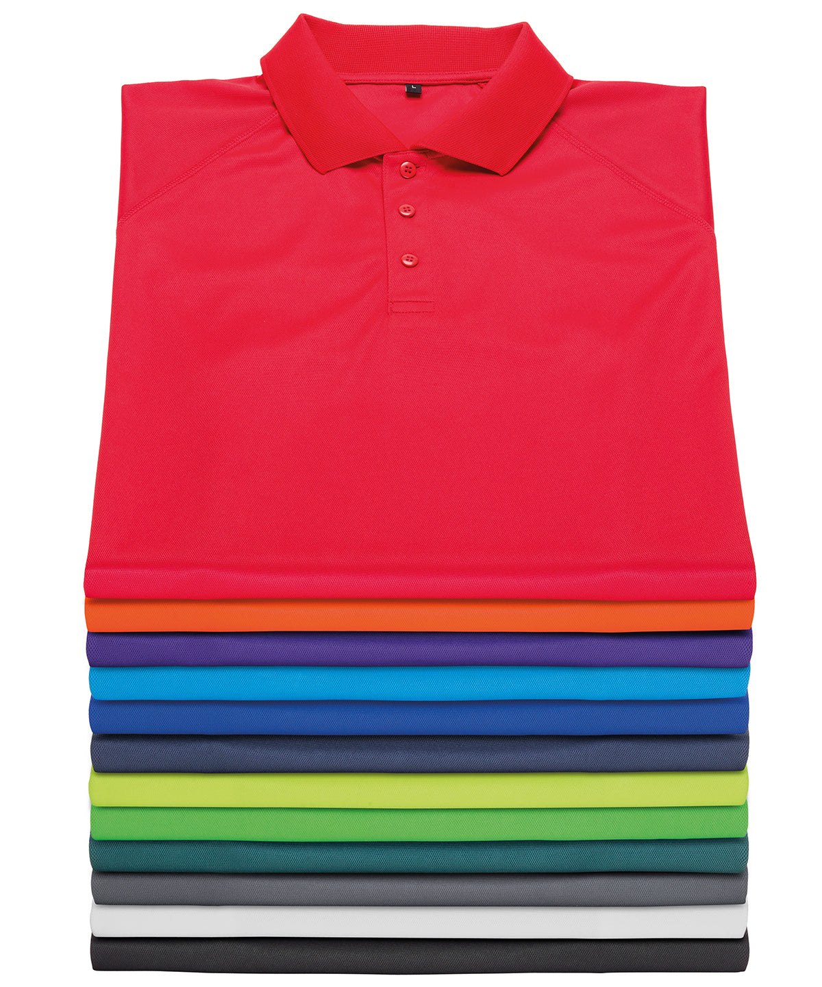 Spiro Performance Aircool Polo Shirt Purple Breathable Quick-Dry Fabric