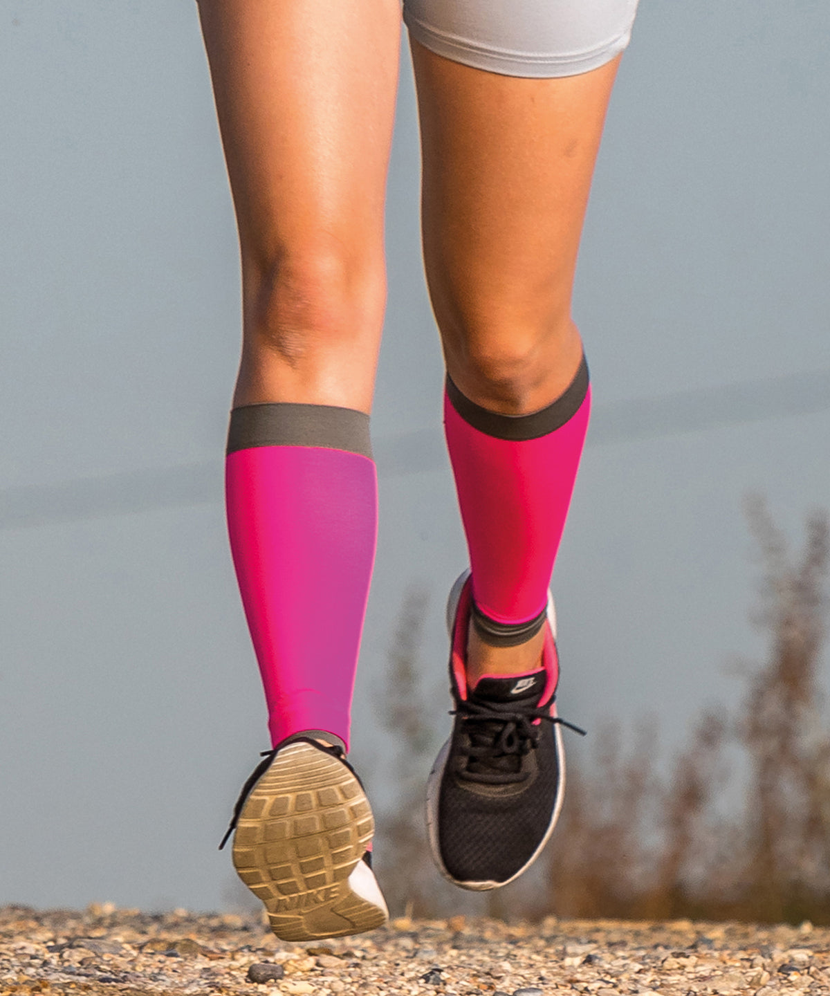 SPIRO Compression Calf Guards 360Â° Support Quick Dry Lightweight Breathable