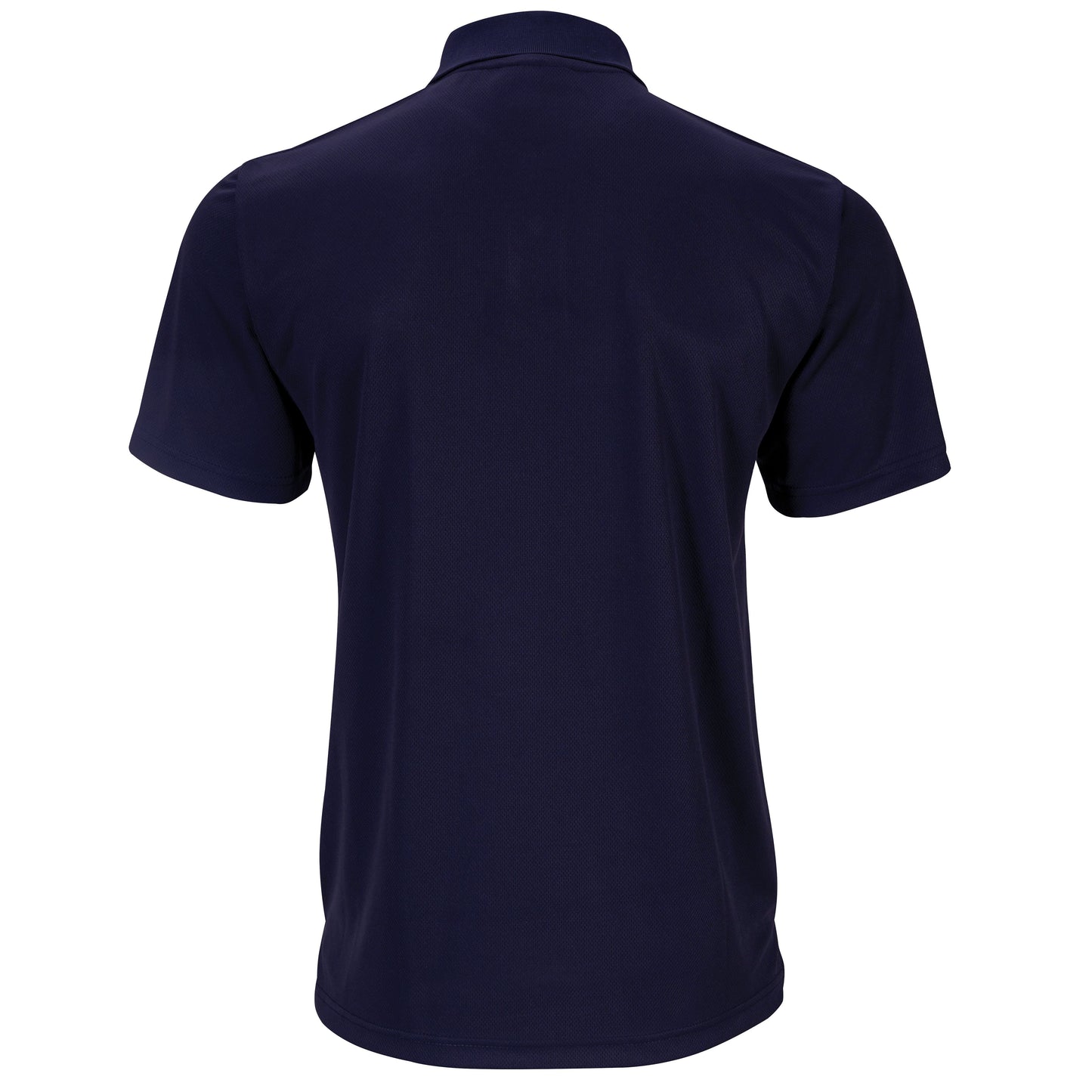 Supertouch Navy Bird Eye Polo Shirt Lightweight Breathable Moisture-Wicking
