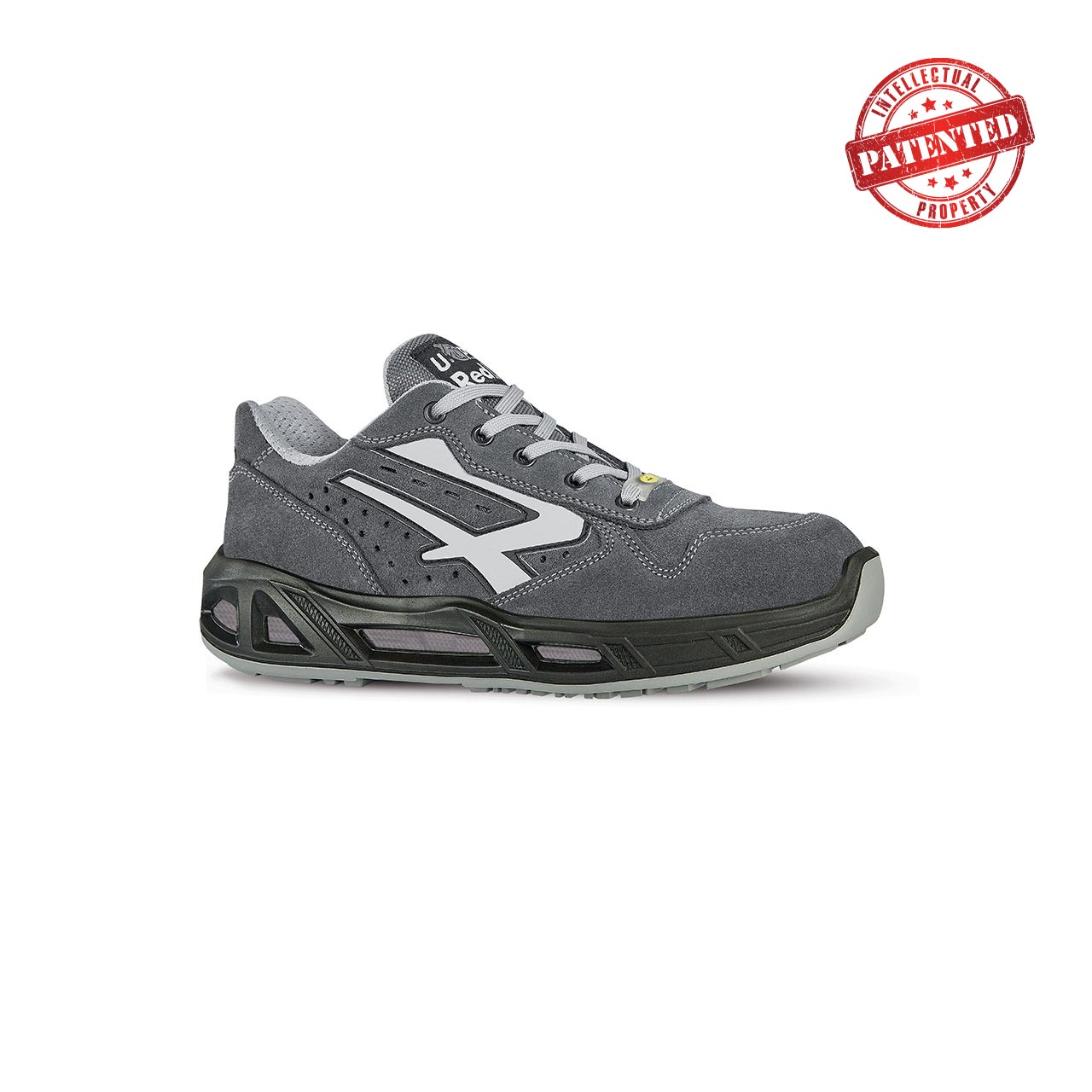 U-Power Red Carpet ESD Safety Shoes S1P SRC Lightweight Comfortable Suede
