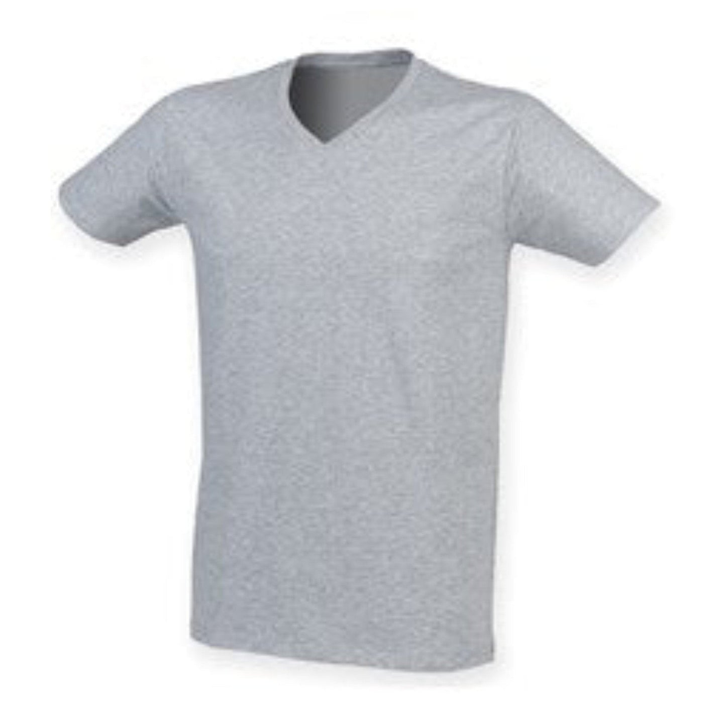 SF Men's Feel Good Stretch V-Neck T-Shirt Modern Fit Soft Cotton Blend