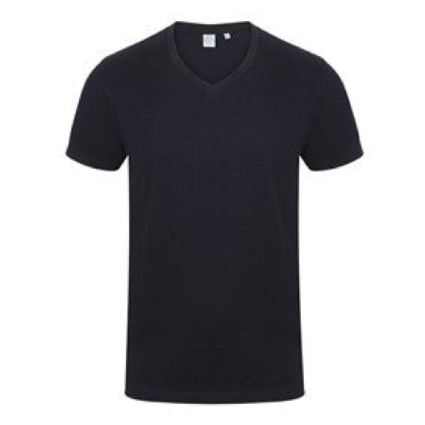 SF Men's Feel Good Stretch V-Neck T-Shirt Modern Fit Soft Cotton Blend