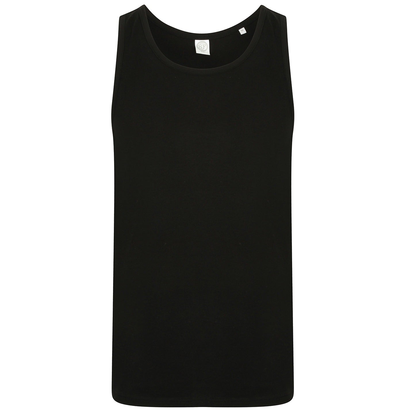 Sf Feel Good Stretch Vest Slim Fit Soft Fabric Tear-Out Label Core Colours