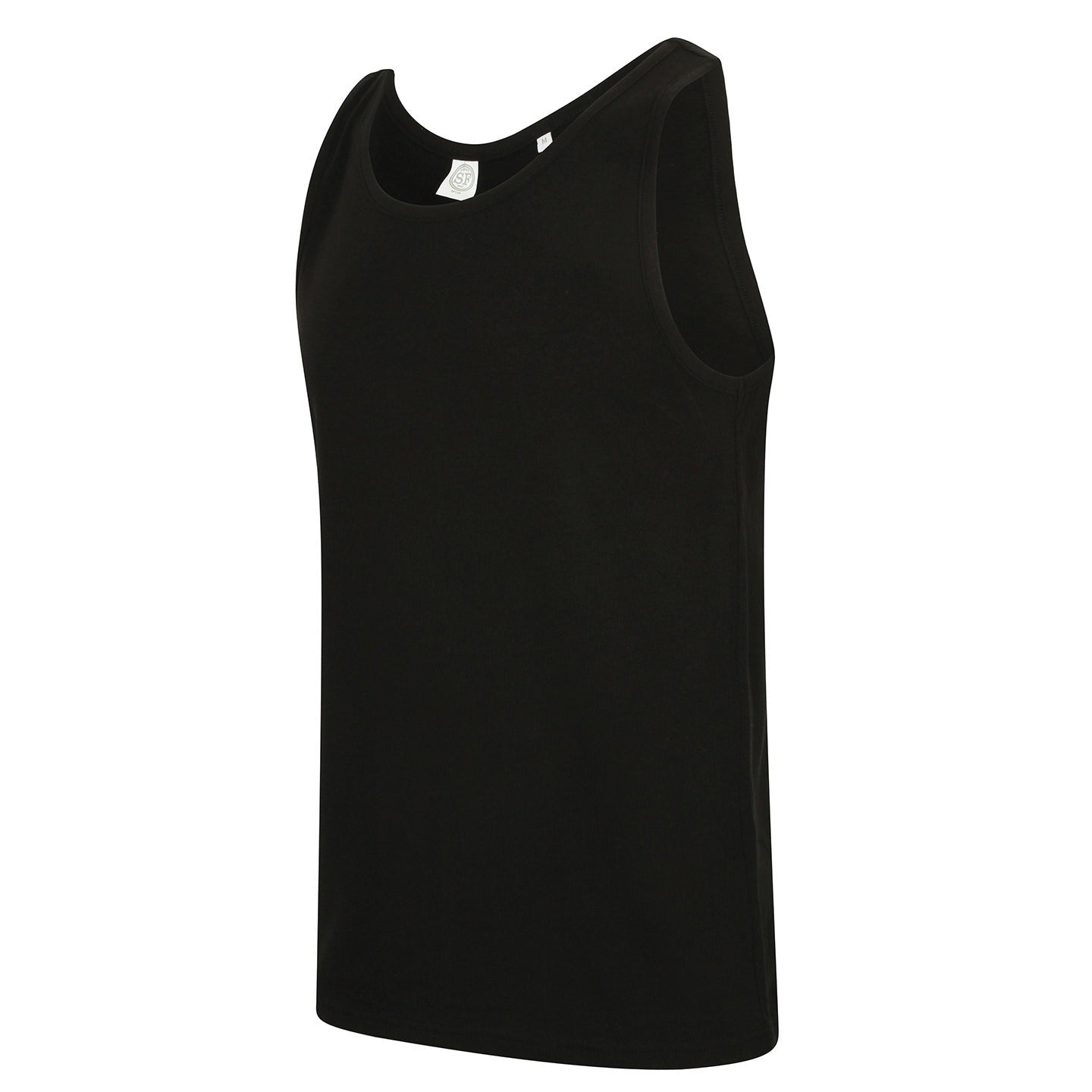 Sf Feel Good Stretch Vest Slim Fit Soft Fabric Tear-Out Label Core Colours