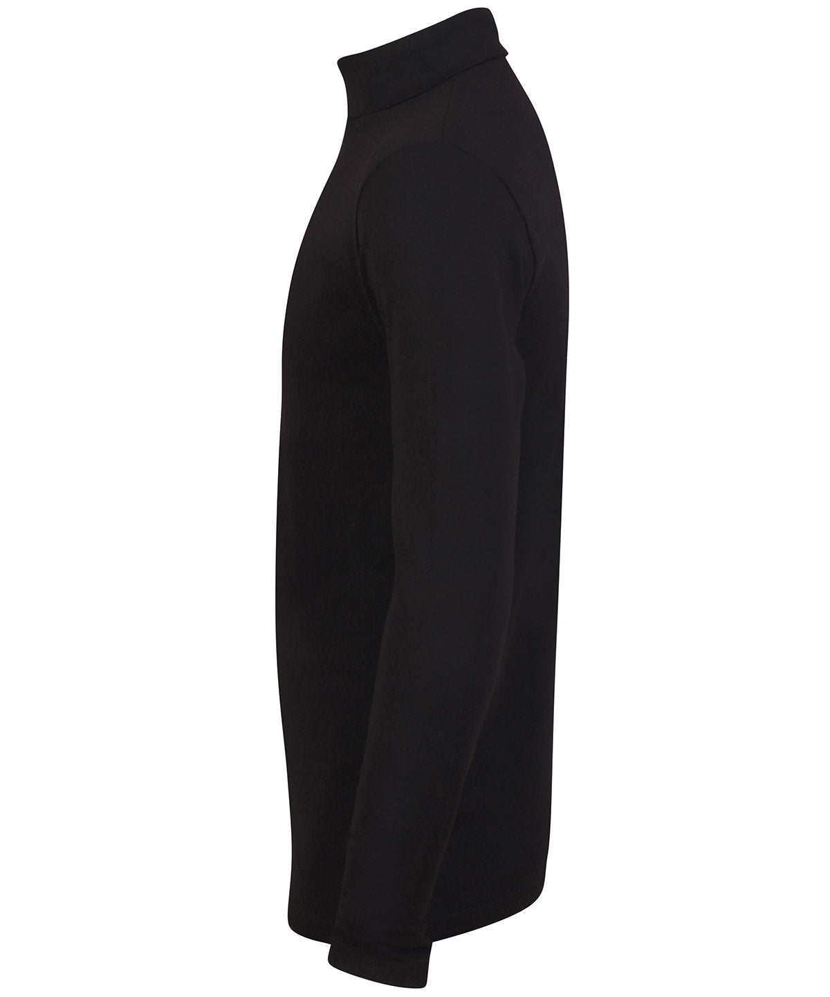 SF Feel Good Black Roll Neck Top Long Sleeve Slim Fit Soft Stretch Fabric