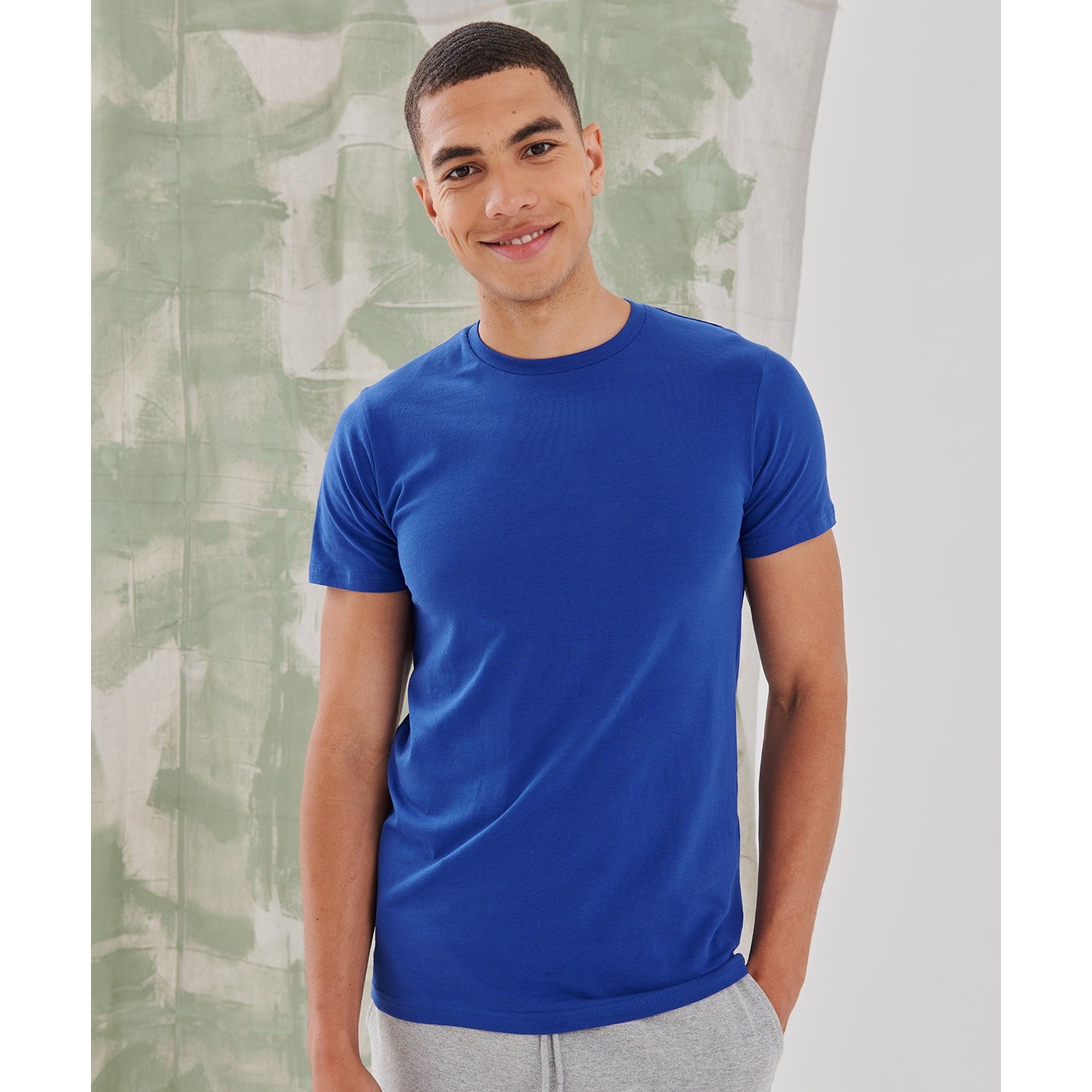 SF Unisex Sustainable T-Shirt Relaxed Fit Regenerated Cotton Recycled Polyester