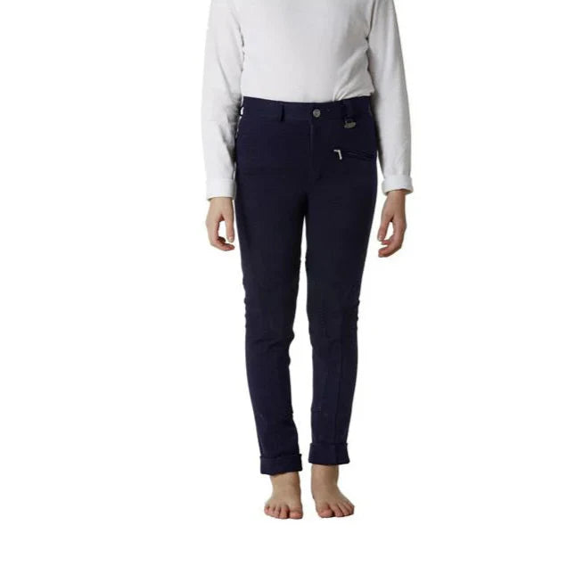 Toggi Children's Show Ring Jodhpurs #colour_navy