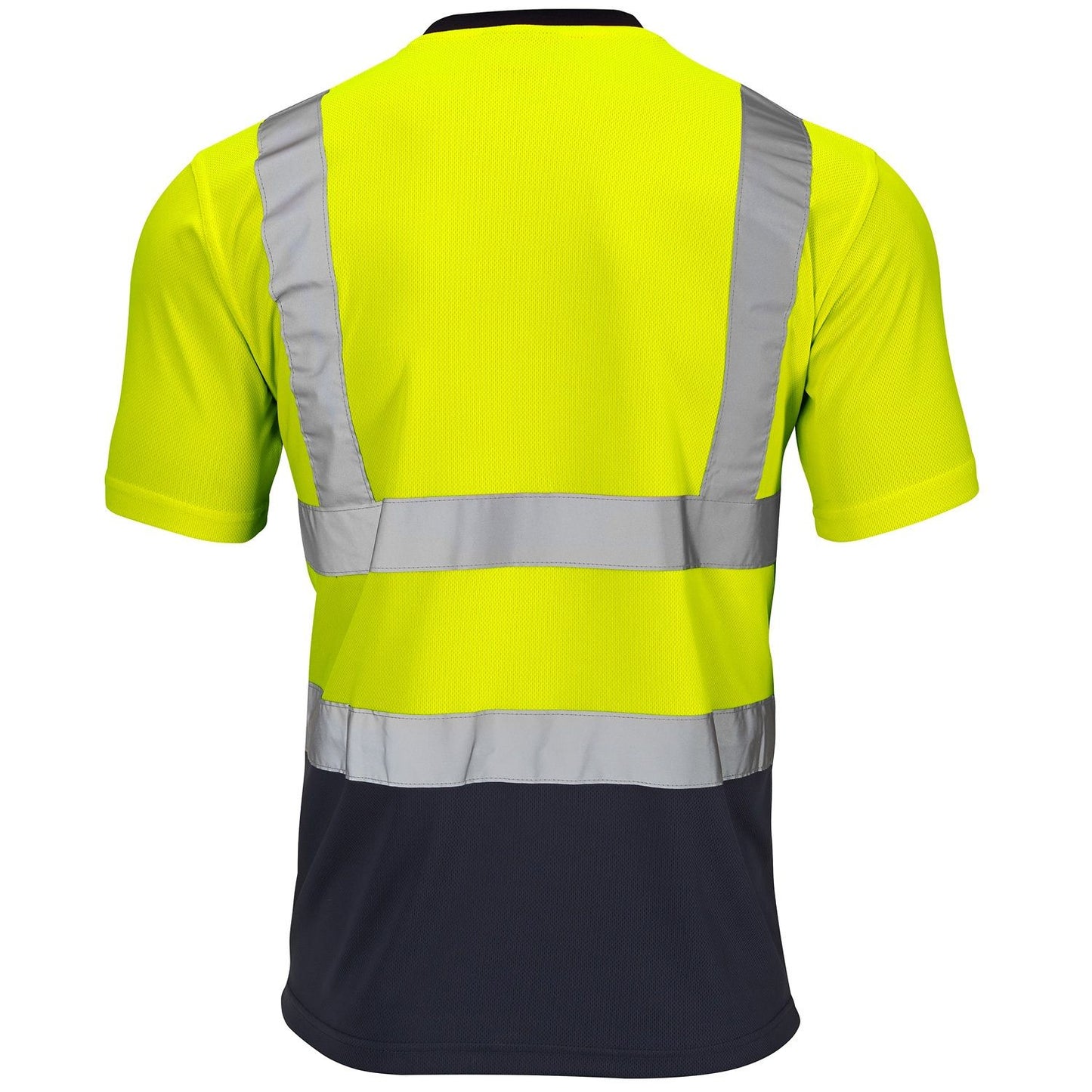 Supertouch Hi-Vis 2 Tone Yellow T-Shirt UPF 40+ Breathable Fabric Workwear