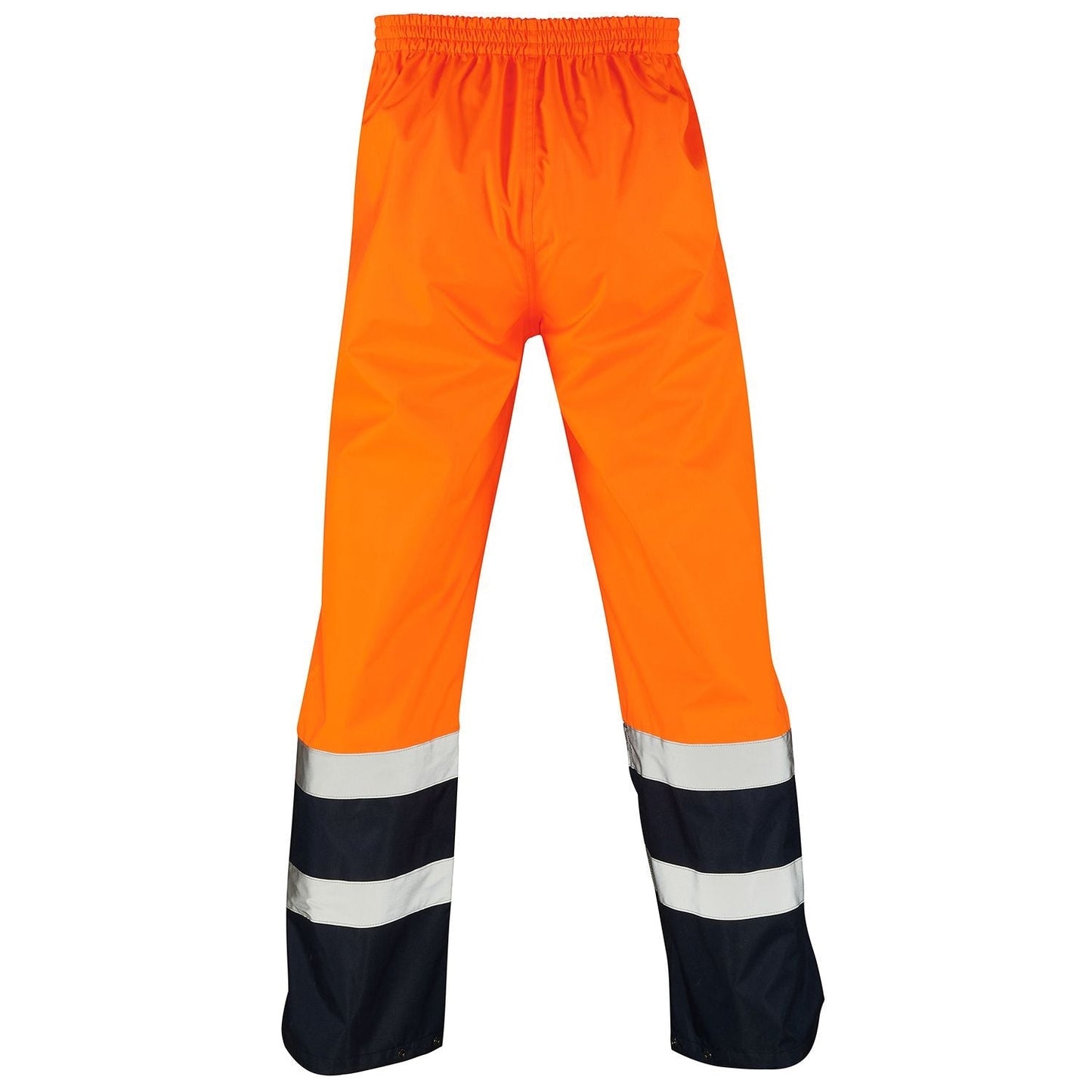 Supertouch Hi Vis Orange 2 Tone Overtrousers Water-Resistant Elasticated Waist