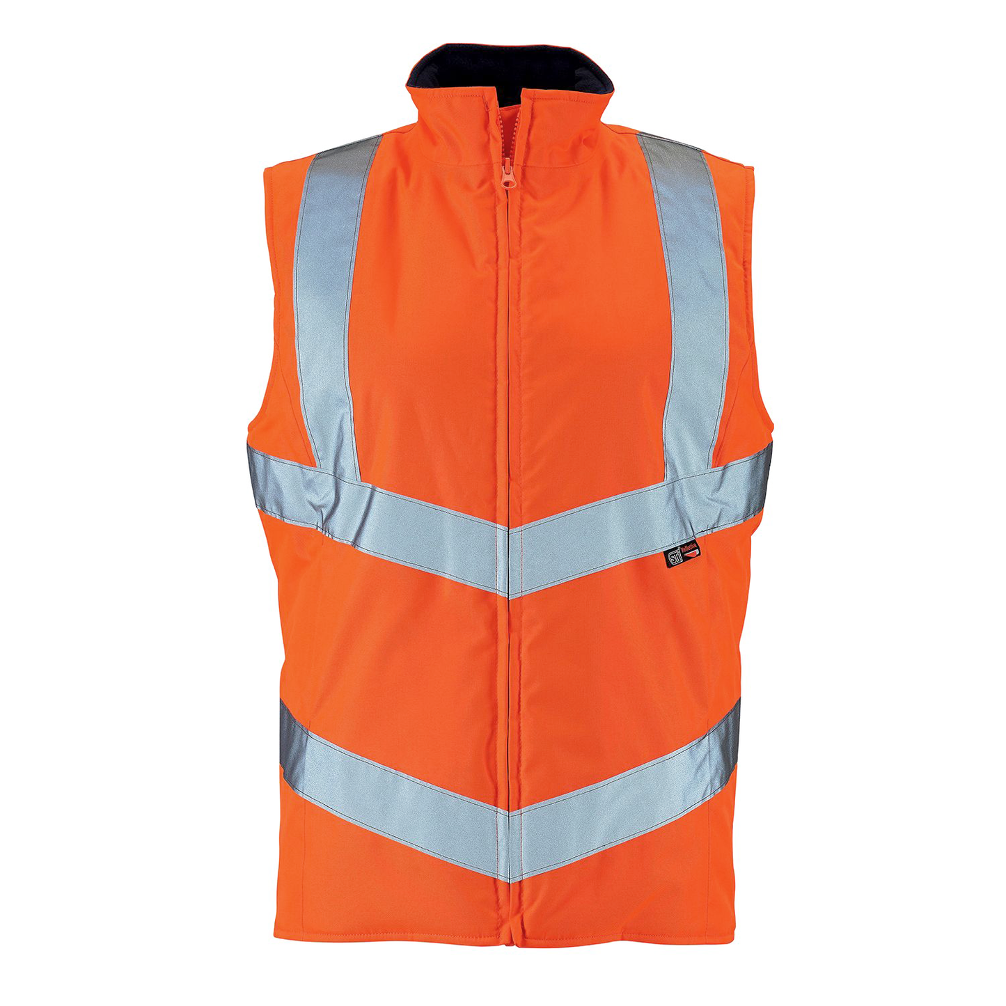 Supertouch Ladies Hi Vis Orange Anjali Body Warmer Fleece Lined 2 Pockets