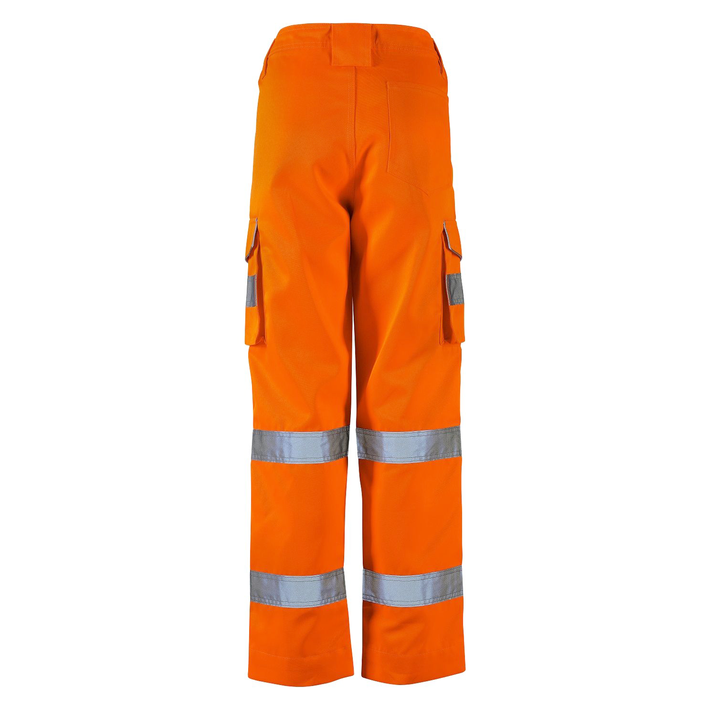 Supertouch Ladies Hi Vis Orange Hana Combat Trousers with Knee Pad Pockets