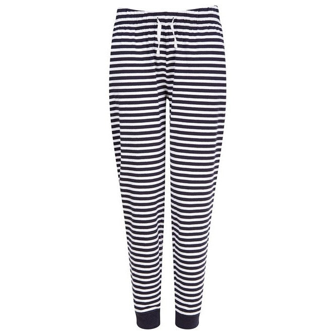 SF Women's Cuffed Lounge Pants with Elasticated Waistband and Pockets