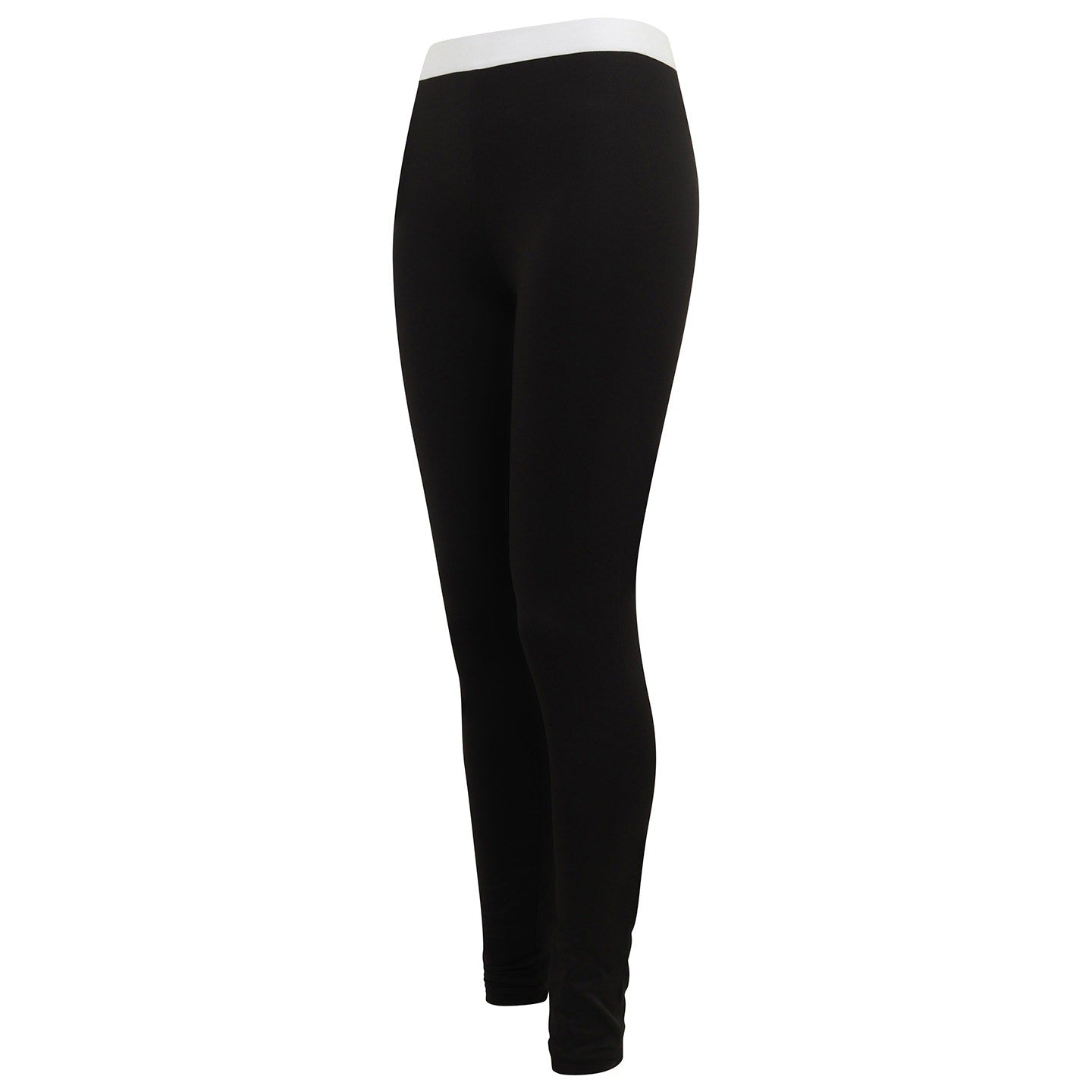 Sf Women's Fashion Leggings Soft Elastic Band Non-Transparent Stretch XS-XL