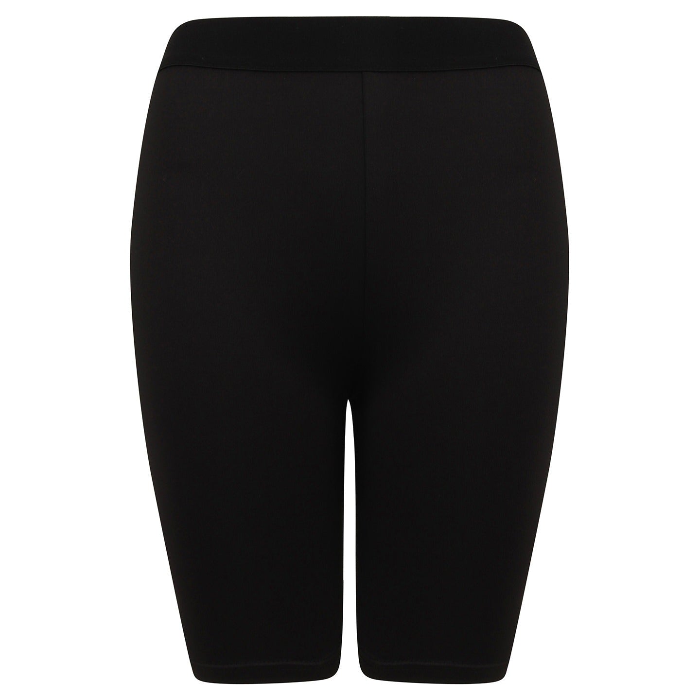 Sf Women's Cycling Shorts Soft Elastic Band Non-Transparent Stretch Fabric