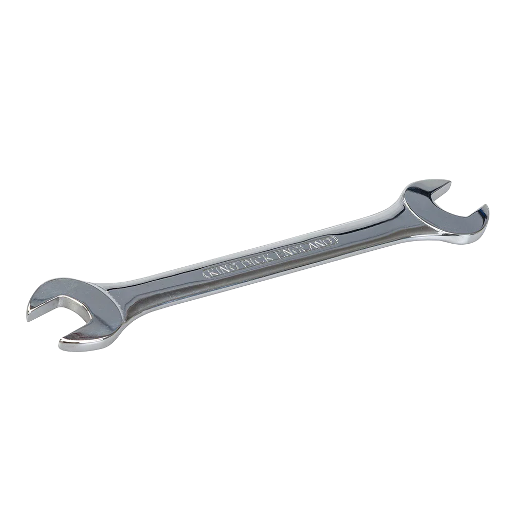 King Dick Open-Ended Spanner AF Chrome Vanadium Steel DIN3110 Automotive Tool