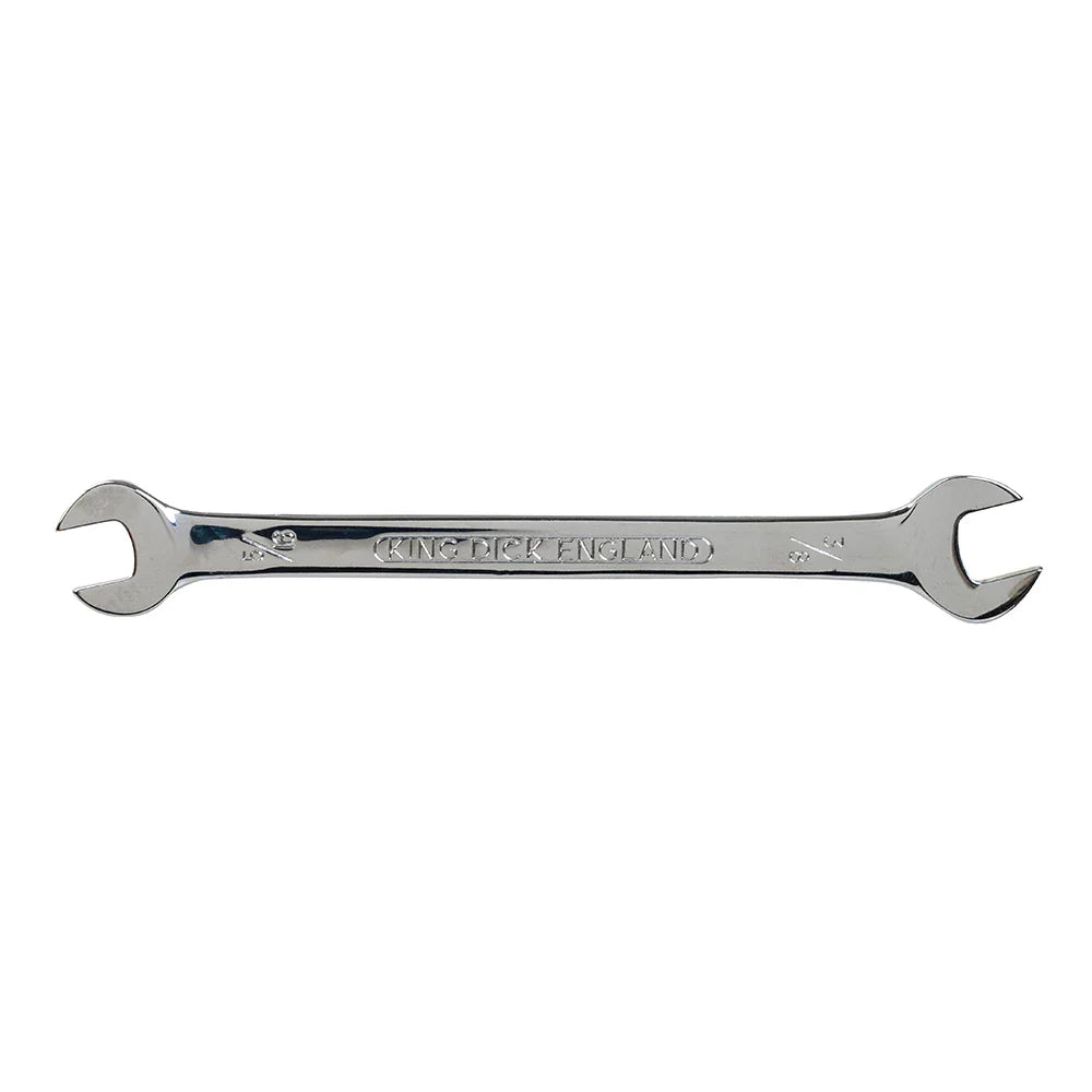 King Dick Open-Ended Spanner AF Chrome Vanadium Steel DIN3110 Automotive Tool