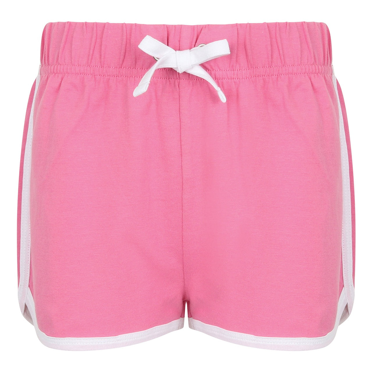 SF Minni Kids Retro Shorts Unisex Cotton Sporty Style with Contrast Binding