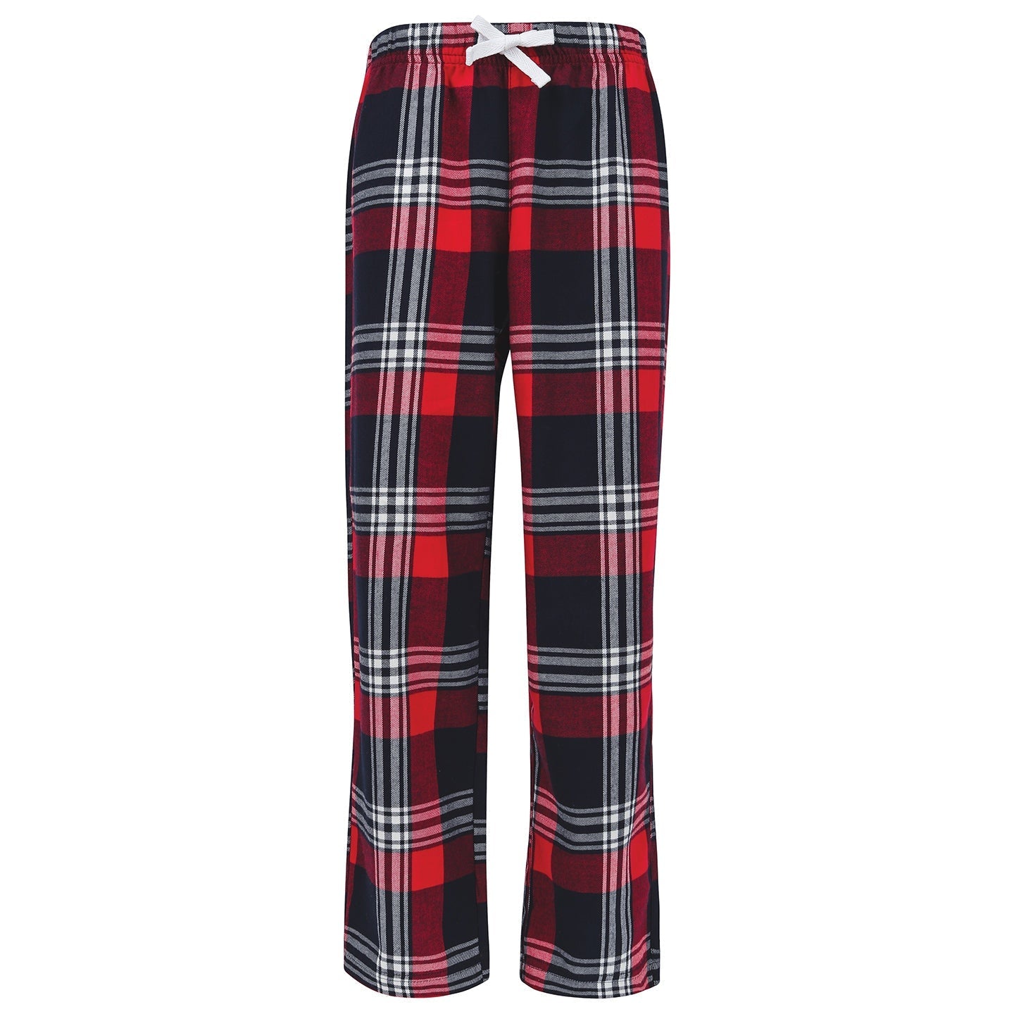 SF Minni Kids Tartan Lounge Pants Elasticated Waist 100% Cotton Flannel