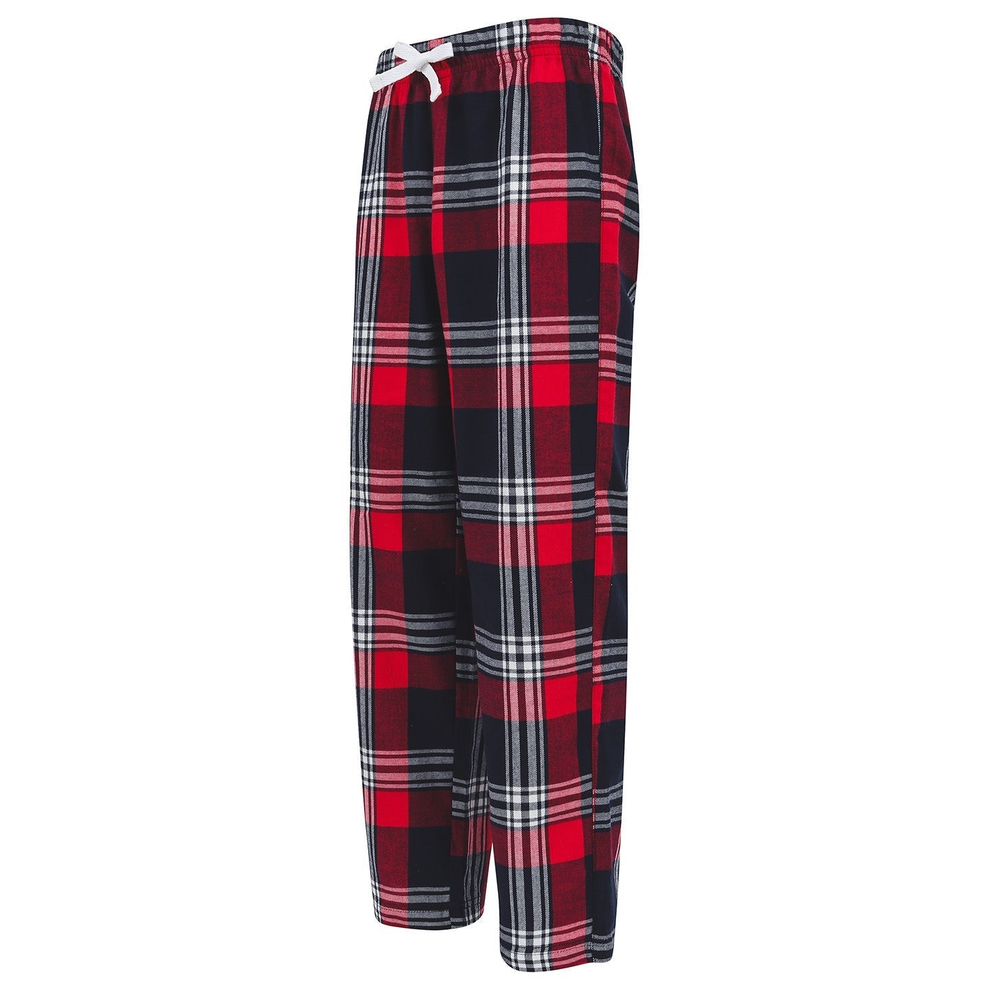 SF Minni Kids Tartan Lounge Pants Elasticated Waist 100% Cotton Flannel