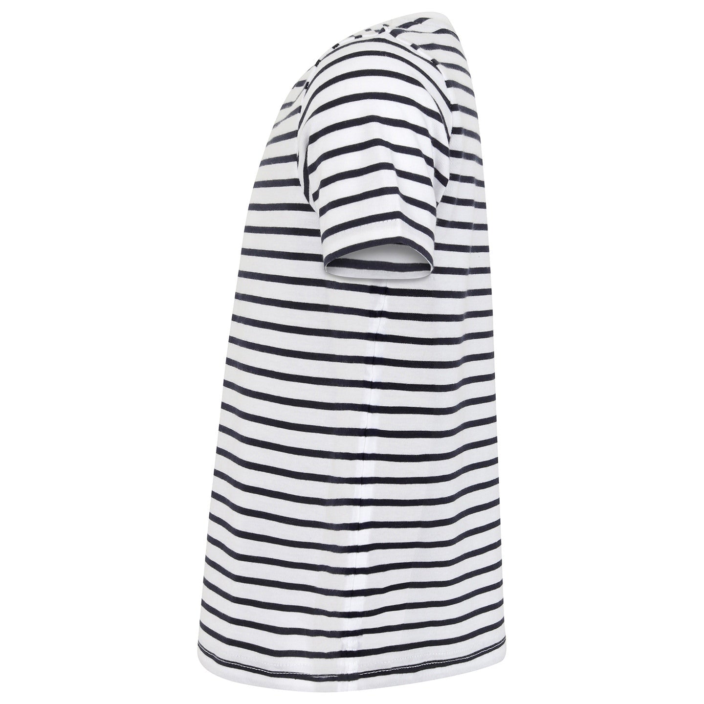 Sf Minni Kids Striped T-Shirt Unisex Cotton Jersey Regular Fit Size 5-12