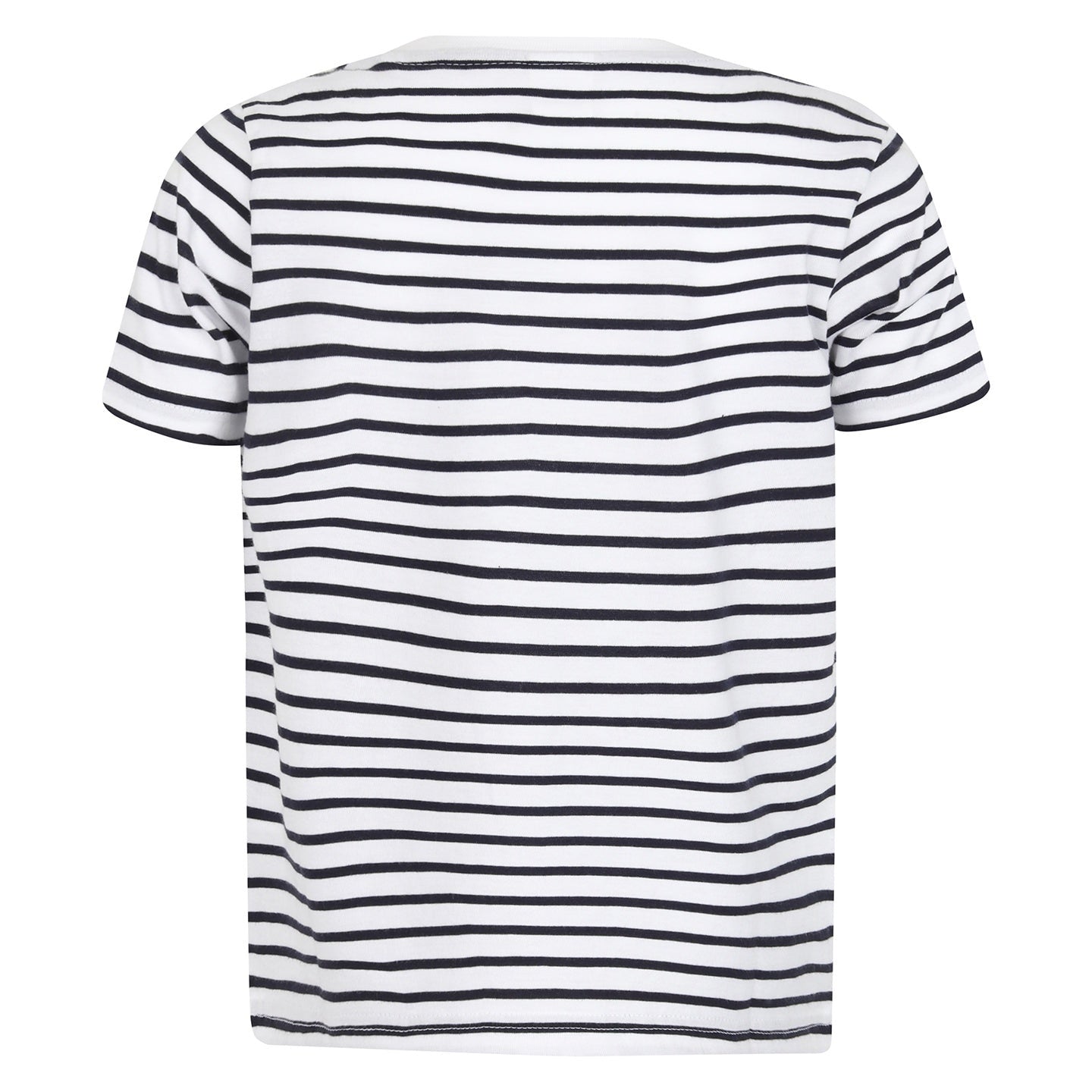 Sf Minni Kids Striped T-Shirt Unisex Cotton Jersey Regular Fit Size 5-12