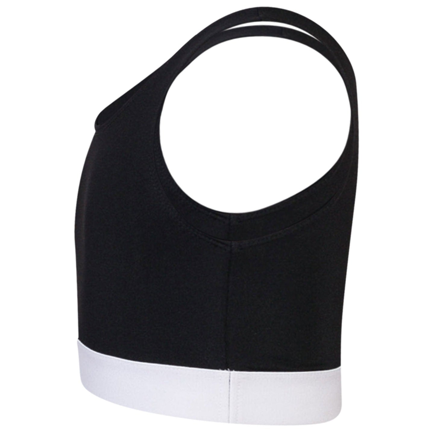 Sf Minni Kids Fashion Crop Top Soft Elastic Band Sublimation Printing Sizes 5-12