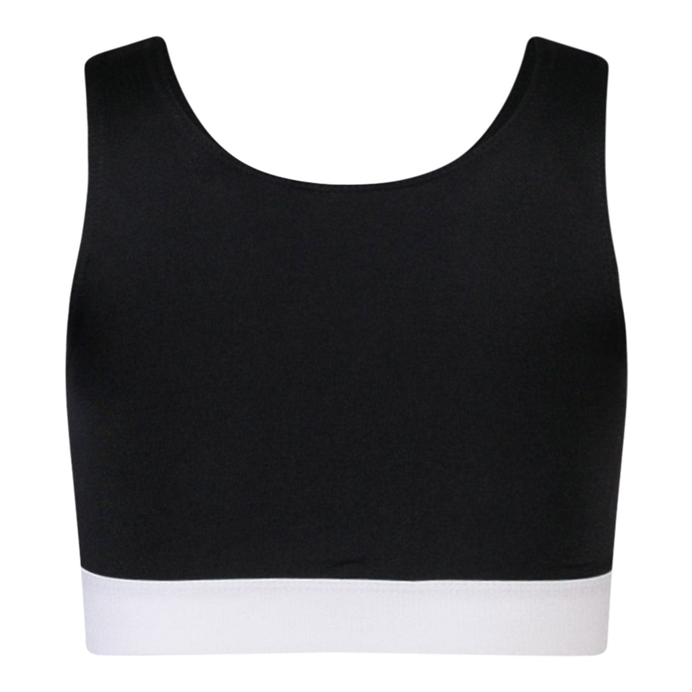 Sf Minni Kids Fashion Crop Top Soft Elastic Band Sublimation Printing Sizes 5-12