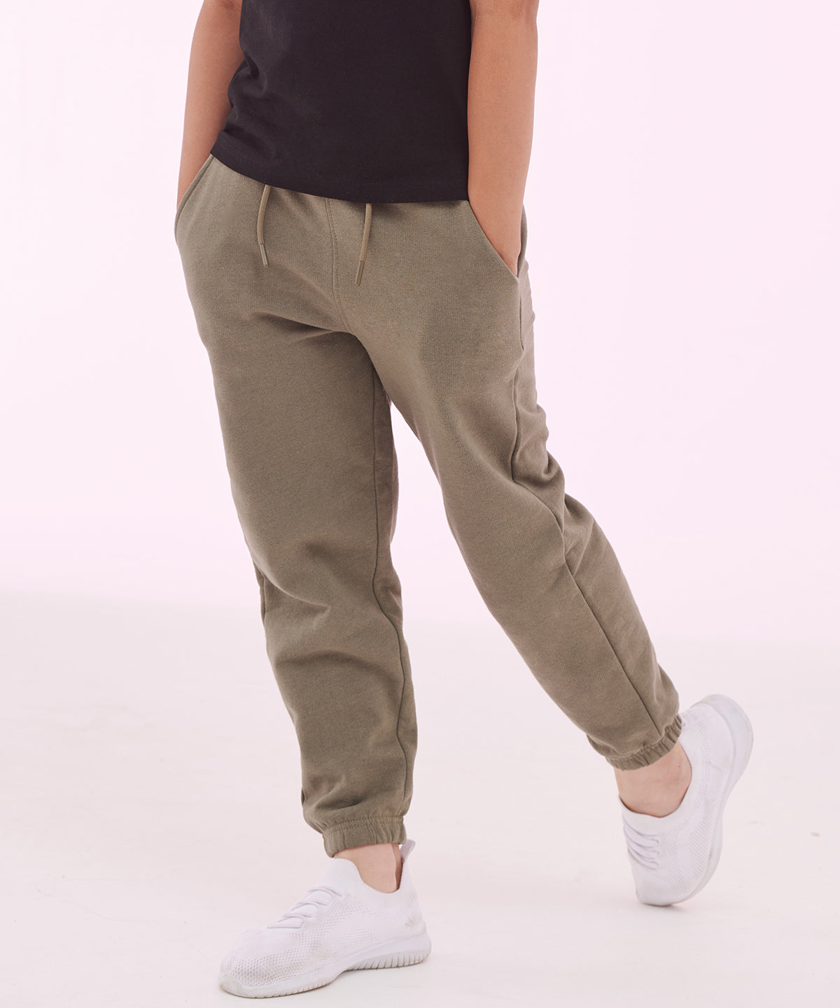 Sf Minni Kids Sustainable Cuffed Joggers Unisex Eco-Friendly Fashion 7-12 Years