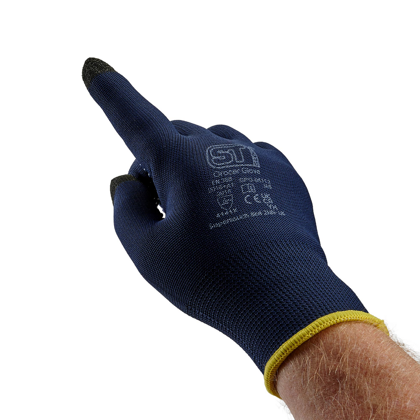 Supertouch Dotted Palm Touchscreen Grocer Gloves for Assembly and Handling