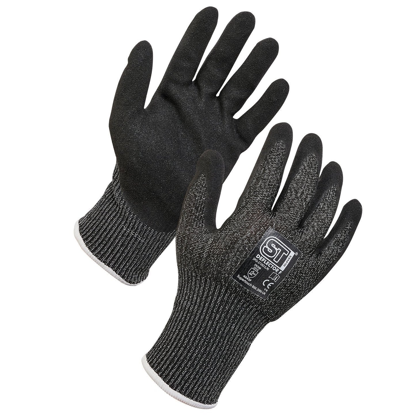 Supertouch Deflector F Cut Resistant Gloves ISO F Abrasion Puncture Tear Safe