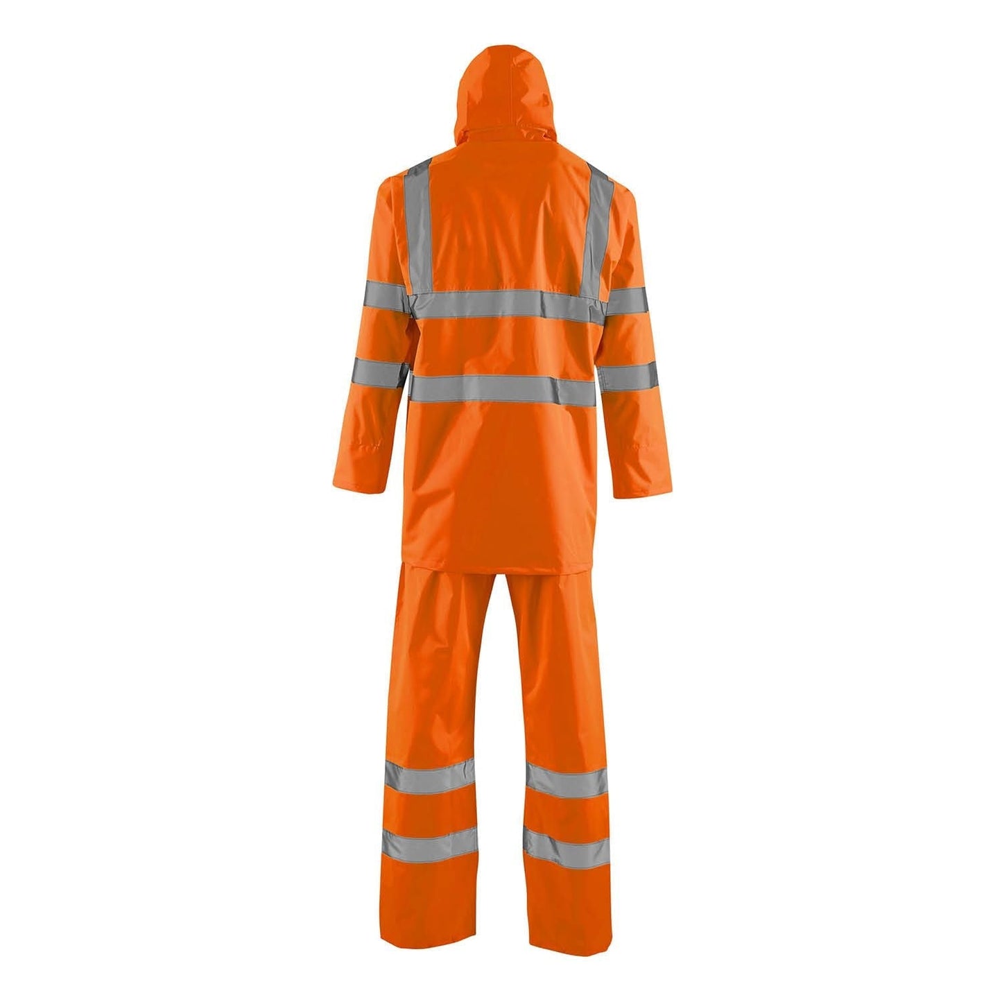 Supertouch Hi-Vis Orange Lite Rainsuit Waterproof Jacket & Trousers Set