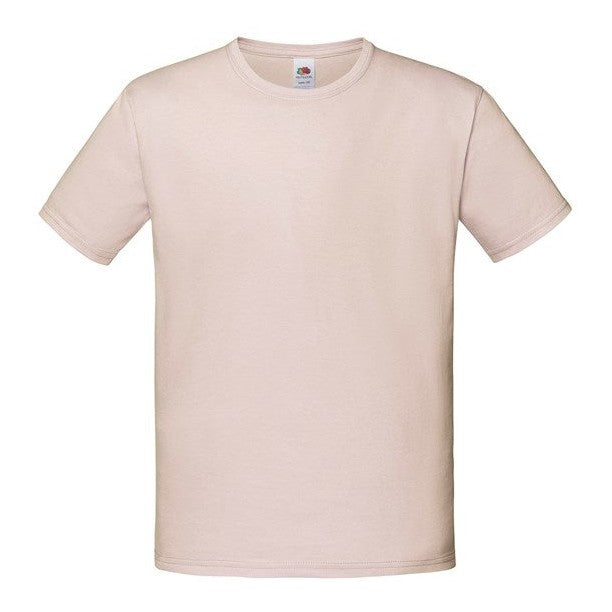 Fruit Of The Loom Kids Iconic 150 T-Shirt Powder Rose Soft Cotton Fashion Fit