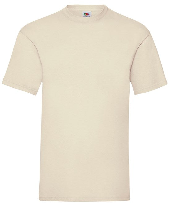 Fruit Of The Loom Valueweight T-Shirt Crew Neck Cotton Classic Fit