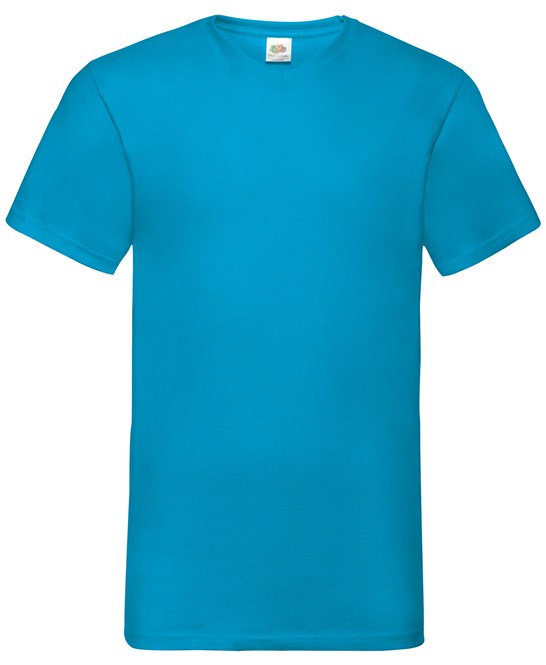 Fruit Of The Loom Valueweight V-Neck T-Shirt 100% Cotton Classic Fit