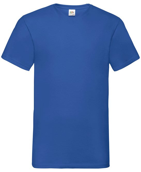 Fruit Of The Loom Valueweight V-Neck T-Shirt 100% Cotton Classic Fit