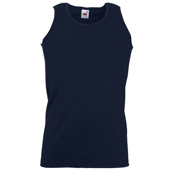 Fruit Of The Loom Valueweight Athletic Vest 100% Cotton Classic Fit S-5XL