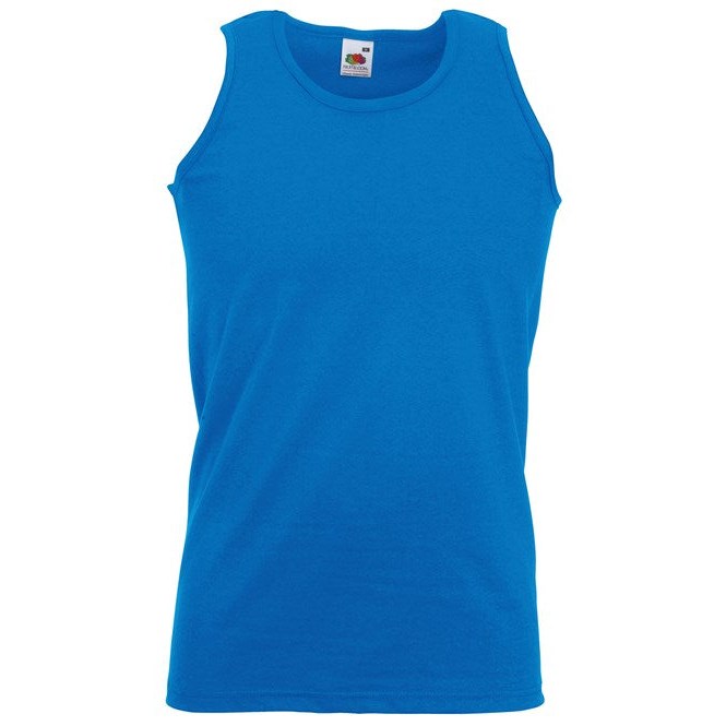 Fruit Of The Loom Valueweight Athletic Vest 100% Cotton Classic Fit S-5XL