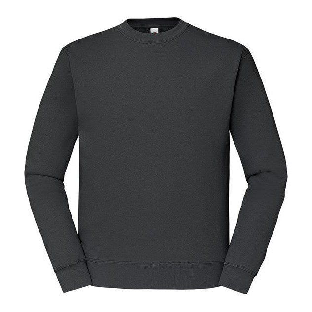 Fruit Of The Loom Classic 80/20 Set-In Sweatshirt Light Graphite Size S-5XL