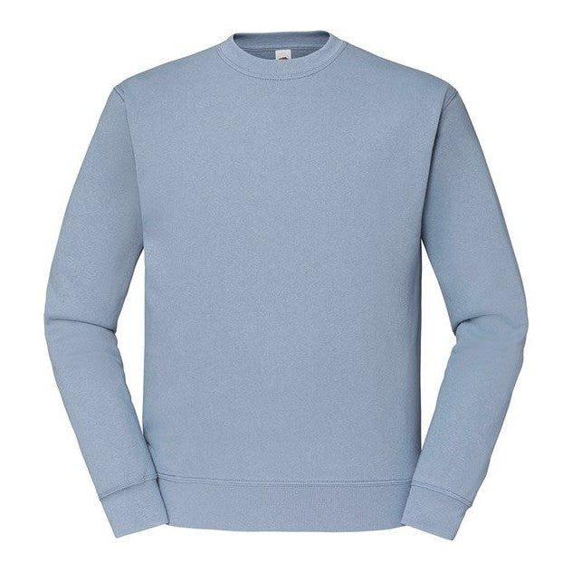 Fruit Of The Loom Classic 80/20 Set-In Sweatshirt Mineral Blue Size S-5XL