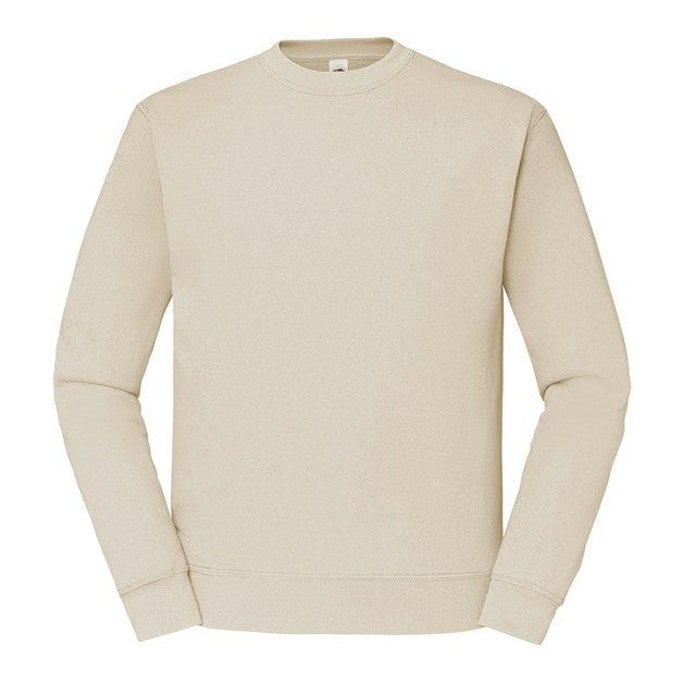 Fruit Of The Loom Classic 80/20 Set-In Sweatshirt Natural Cotton Blend S-5XL