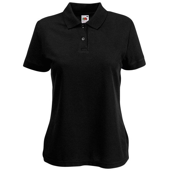 Fruit Of The Loom Women's 65/35 Polo Shirt Easy-Care 60Â°C Wash Feminine Fit