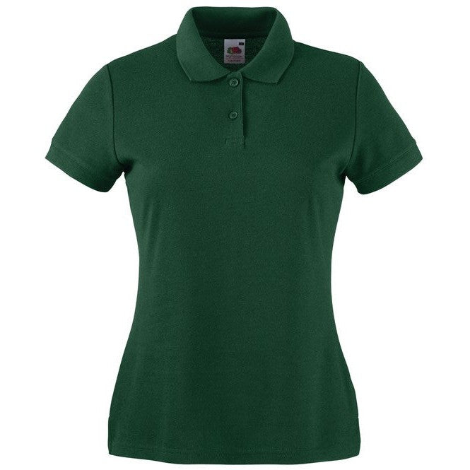 Fruit Of The Loom Women's 65/35 Polo Shirt Easy-Care 60Â°C Wash Feminine Fit
