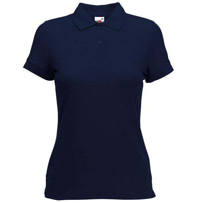 Fruit Of The Loom Women's 65/35 Polo Shirt Easy-Care 60Â°C Wash Feminine Fit