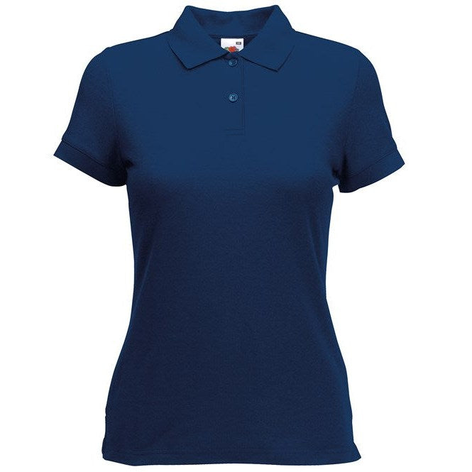 Fruit Of The Loom Women's 65/35 Polo Shirt Easy-Care 60Â°C Wash Feminine Fit