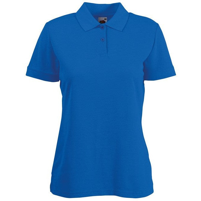 Fruit Of The Loom Women's 65/35 Polo Shirt Easy-Care 60Â°C Wash Feminine Fit