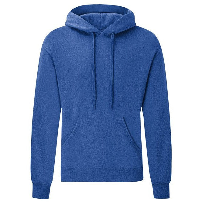 Fruit Of The Loom Classic Hooded Sweatshirt 80/20 Heather Royal Size S-5XL