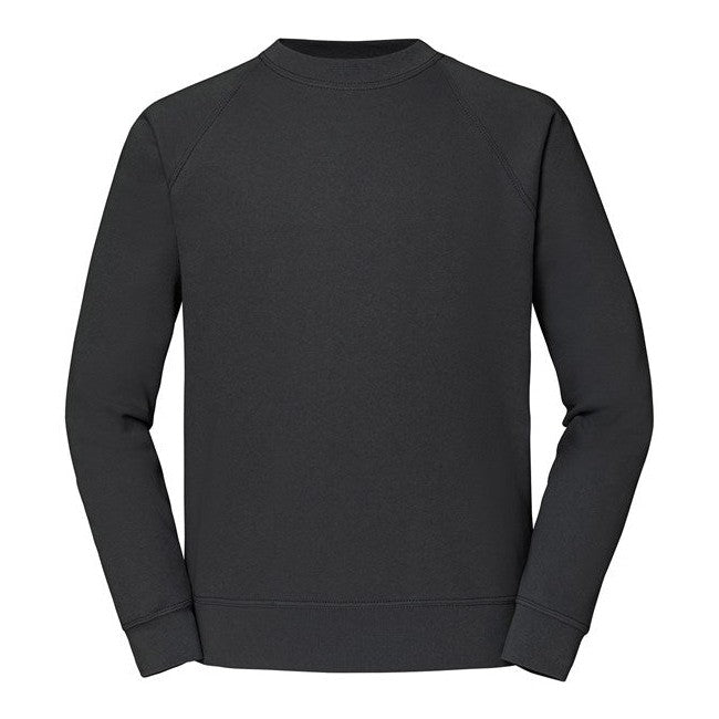 Fruit Of The Loom Classic Raglan Sweatshirt 80/20 Cotton Polyester Various Sizes