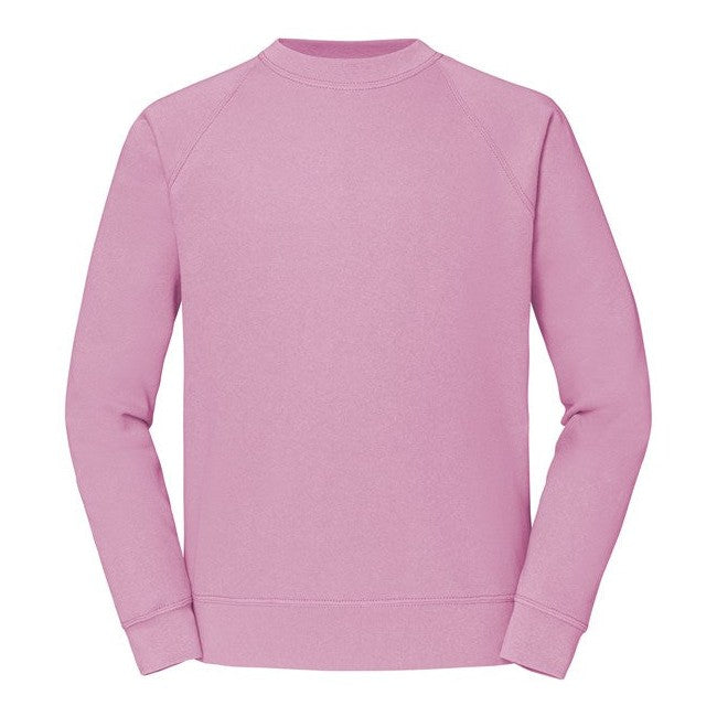 Fruit Of The Loom Classic Raglan Sweatshirt 80/20 Cotton Polyester Various Sizes